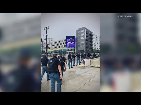 Indiana troopers assist in security plan at Republican National Convention