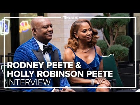 Hollywood power couple Holly Robinson Peete and Rodney Peete preview 2nd season of 'Queens Court'