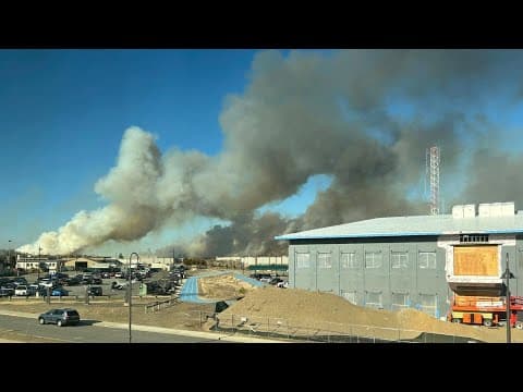 New York governor declares state of emergency for wind-driven brush fire on Long Island