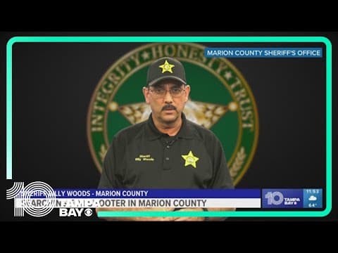 Marion County sheriff searching for person who shot one of his deputies