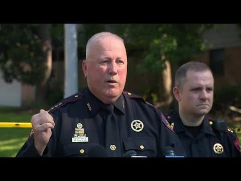 Constable Mark Herman gives update on deputy constable who was shot in NW Harris County