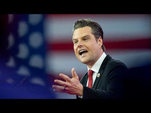 House Ethics Committee accuses Matt Gaetz of 'regularly' paying for sex with women, including minor