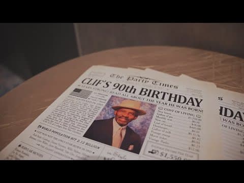 Maryland man honored for his 90th birthday