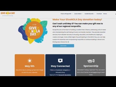 The Breakdown: The origins of GiveNOLA Day