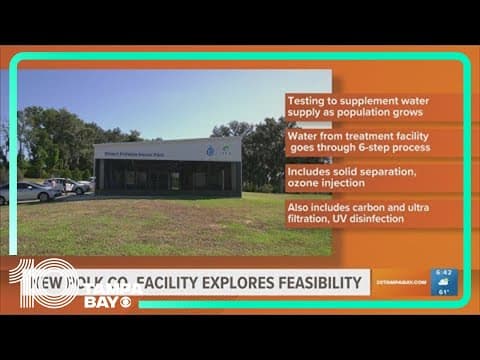 New Polk County facility explores 'toilet-to-tap' initiative to ensure sustainable drinking water