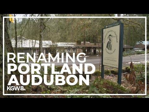 Portland Audubon seeks new name in light of namesake's racist history