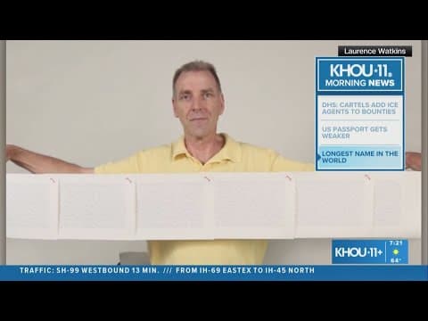 Meet the man with the longest name in the world