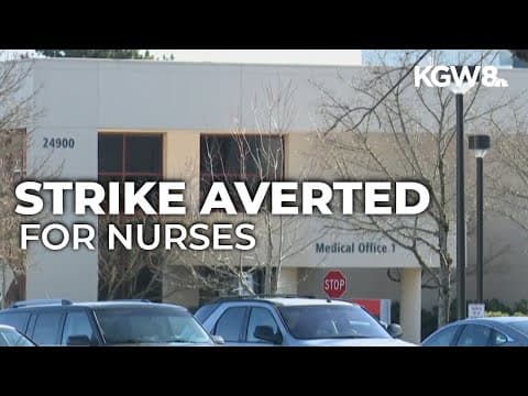 Legacy Mount Hood nurses reach tentative agreement, averting strike
