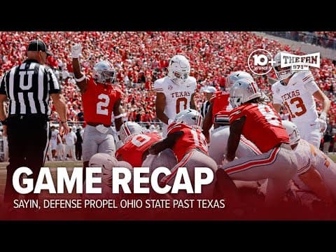Ohio State-Texas game recap: Silver Bullets make crucial stops in Buckeyes' 14-7 win