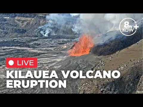 LIVE: Kilauea volcano erupts in Hawaii