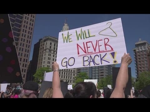 Abortion rights rallies continue at Ohio Statehouse with 'Pro-choice with Heart' members
