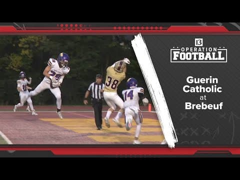 Guerin Catholic handles conference rival Brebeuf Jesuit in 36-25 victory | Operation Football