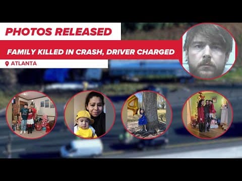 Pregnant woman, 7 relatives killed in fiery Georgia crash; truck driver arrested