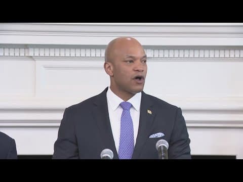 Now: Maryland Gov. Wes Moore Talks Government Shutdown