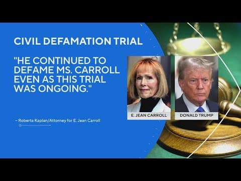 Jury orders former President Trump to pay more than $83M in damages to writer E. Jean Carroll