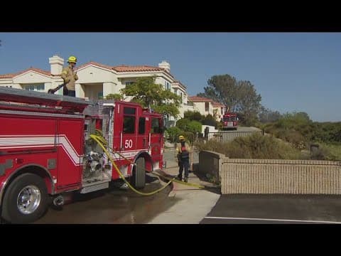 Evacuation orders issued near brush fire in Del Mar Heights