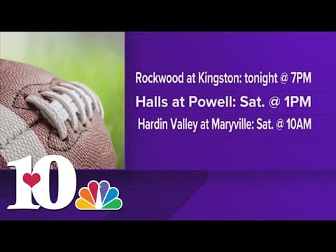 Many high school football games rescheduled this week