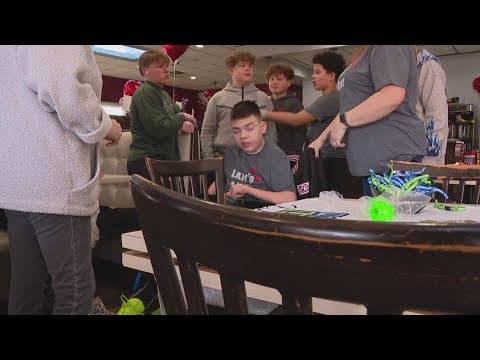 Family celebrates son's life-saving tansplant