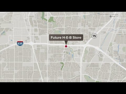 H-E-B will build a store in Dallas for the first time