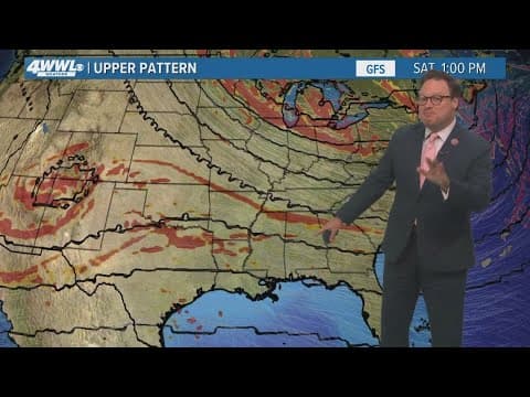 New Orleans Weather: Hotter few days before a cold front