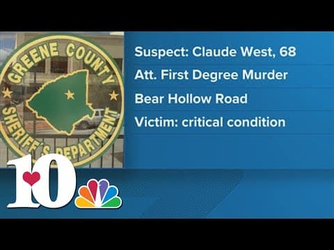 Man shot multiple times in Greene County