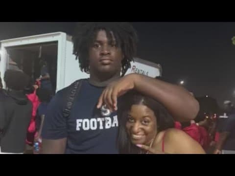 Texas heat nearly took his life. Now, this high school football player's mom is sharing a warning
