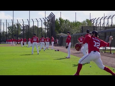 Washington Nationals begin spring training in Florida