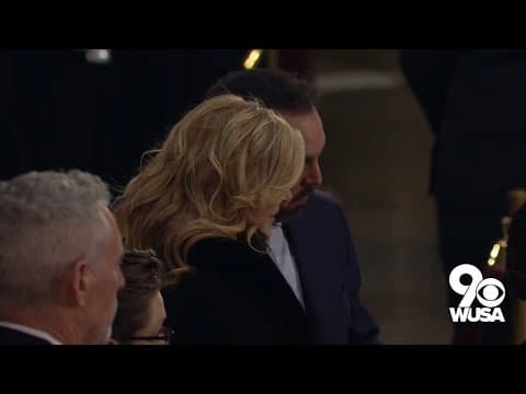 Garth Brooks, Trisha Yearwood pay respects to President Carter as he lies in state at US Captiol