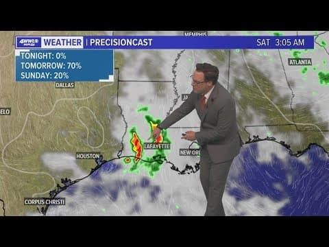 Weather: More storms on Saturday, warm and muggy weekend