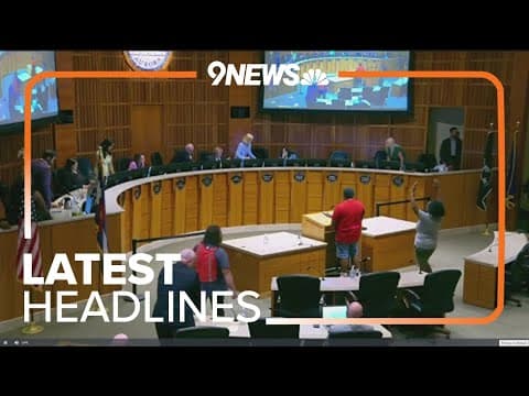 Latest Headlines | Protestors Take Over Aurora City Council Meeting