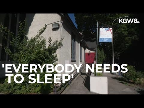 Former century old church to open as overnight homeless shelter in downtown Portland