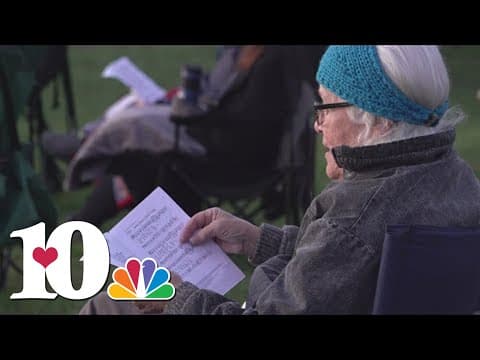 Groups gather at Maryville College lawn for 'Easter Sunrise Service'
