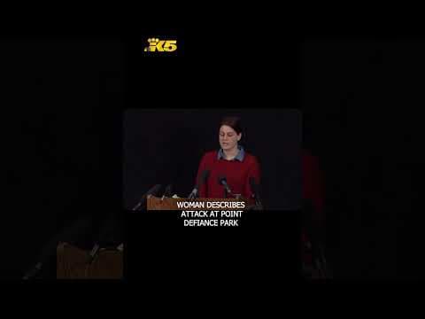 Point Defiance Park stabbing victim describes harrowing experience #shorts