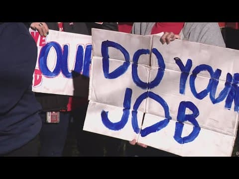 Educators in central Ohio rally to oppose DeWine's proposed budget