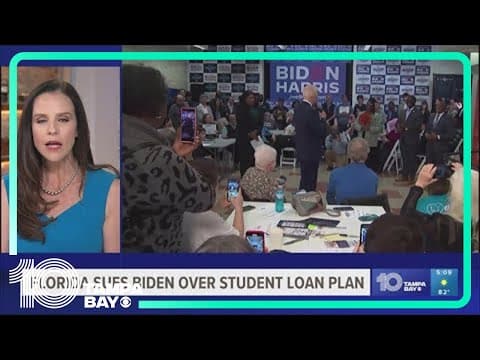 Florida sues over President Biden's student loan forgiveness plan