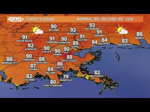 New Orleans Weather: Big Cold front coming next week