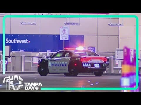 Southwest Airlines plane hit by a bullet at Dallas Love Field, airline says