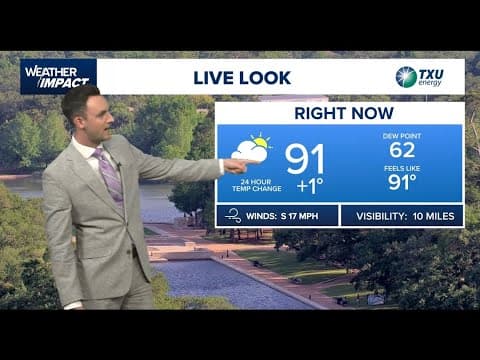 Live update: Unseasonably hot and humid temperatures lasting through the weekend