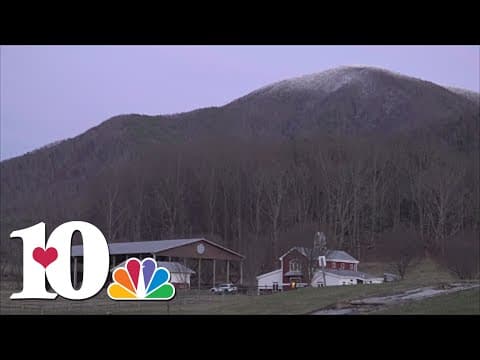 'You feel the wind is shifting the whole building' | High winds damage ranch in Wears Valley