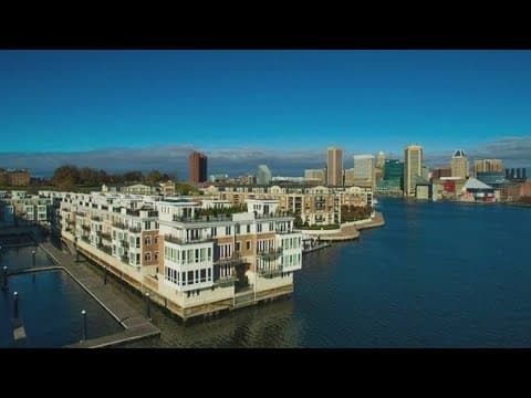 Kevin Spacey's waterfront mansion in Baltimore up for auction