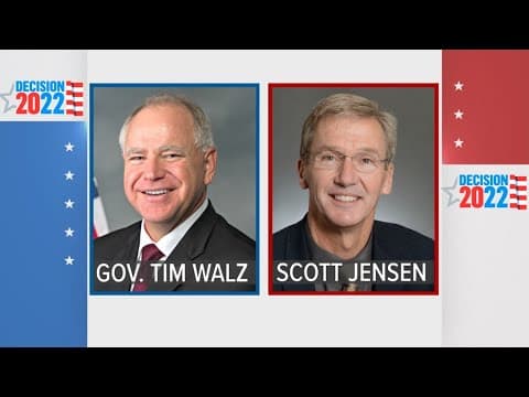 Walz, Jensen rally at MN Capitol to promote turnout