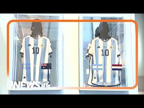 Messi's jerseys could break auction record