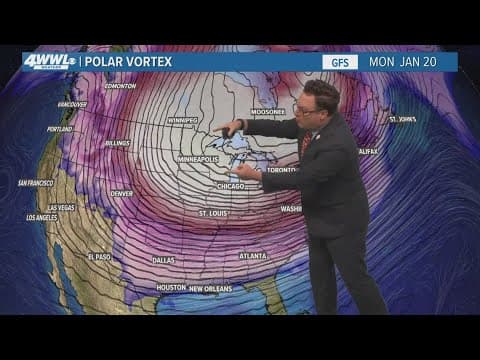 New Orleans Weather: Some midweek rain before brief warm up heading toward Saturday