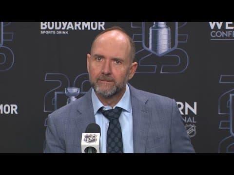 Dallas Stars vs. Edmonton Oilers: Head Coach Pete DeBoer speaks following Game 2 loss