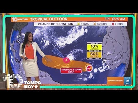 Tracking the Tropics: Tropical Storm Sean, another disturbance out in the Atlantic | 5 a.m. Friday