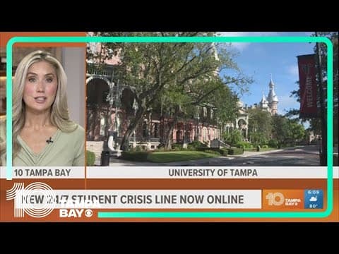 University of Tampa launches 24/7 crisis hotline for students