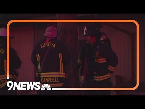 Aurora Police officer, 1 resident injured in 2-alarm fire