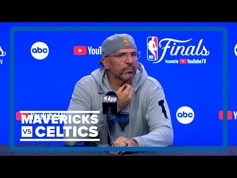 NBA Finals Game 4: Mavericks coach Jason Kidd takes media questions during pregame press conference