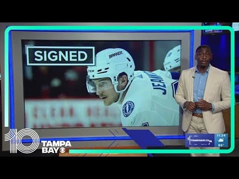 Lightning bring back forward Tanner Jeannot on 2-year deal