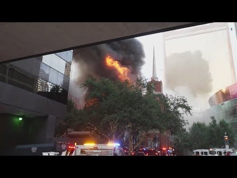 First Baptist Church returns to its sanctuary today